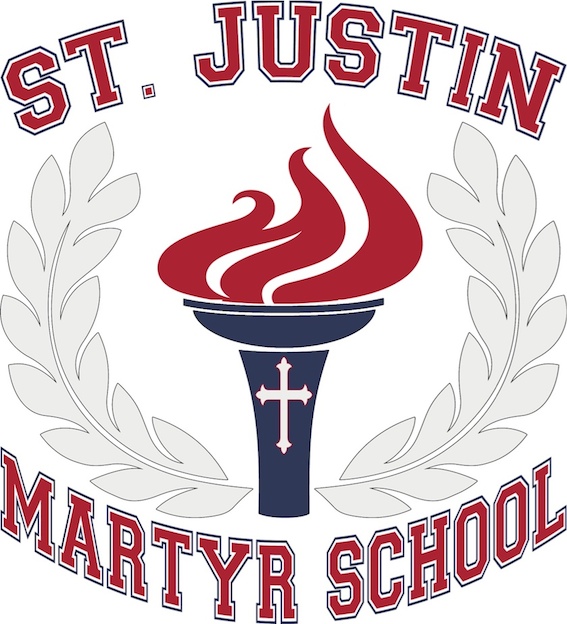 St. Justin Martyr School Logo