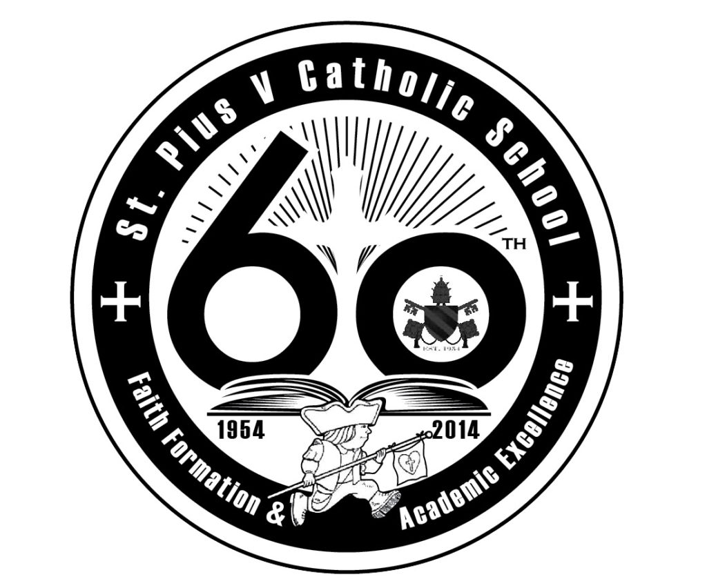 St. Pius V Catholic School Logo