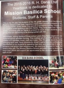 Mission Basilica School Yearbook