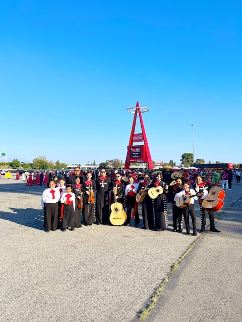 Student Mariachi at Angels Stadium